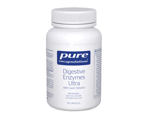 Pure Encapsulations Digestive Enzymes Ultra With Betaine 90 Capsules