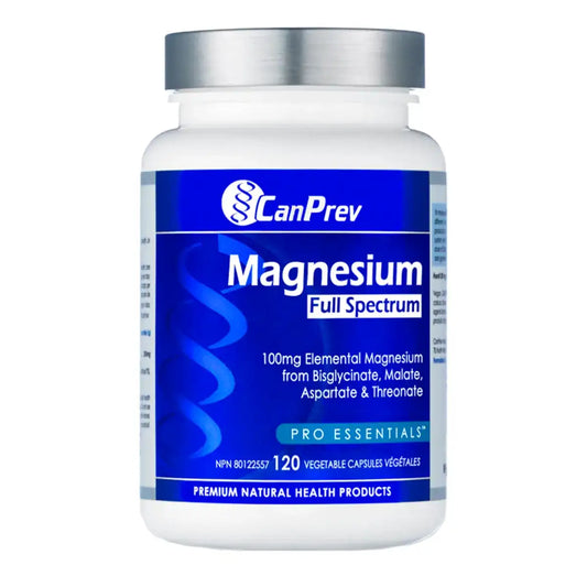 CanPrev Magnesium Full Spectrum 120 Veggie Caps