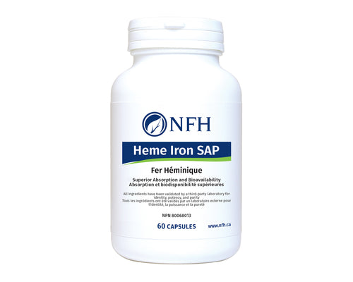 NFH HEME IRON SAP 60 CAPSULES