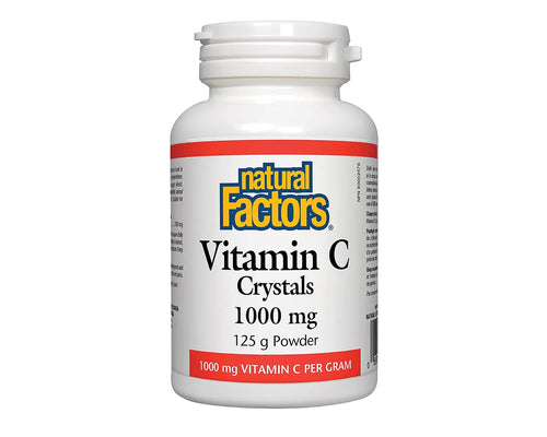 Natural Factors Vitamin C Crystals 1000mg 125g