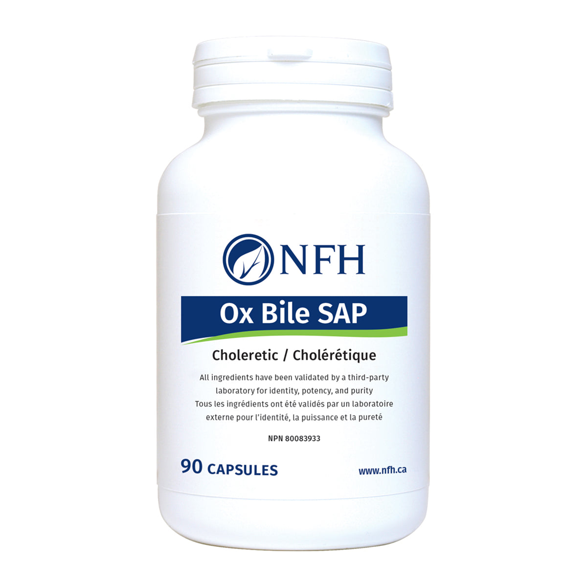 NFH Ox Bile SAP 90 Capsules