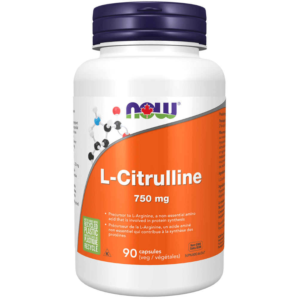Now L- Citrulline 750 Mg