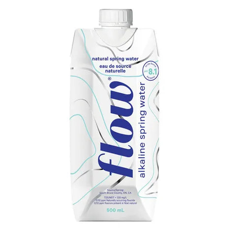 Flow Aalkaline Spring Water 500ml