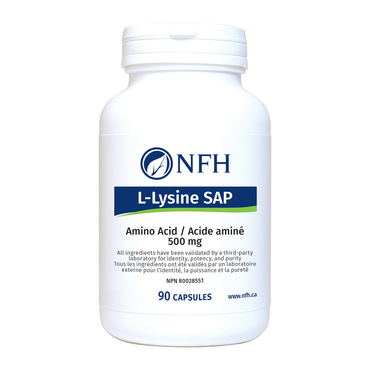 NFH L-lysine 500mg Sap 90cpsl