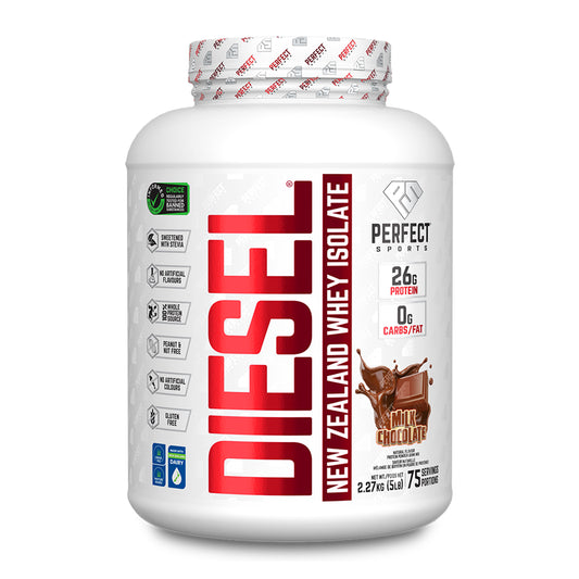 Perfect Sports Diesel New Zealand Whey Protein Isolate Milk Chocolate 5lbs