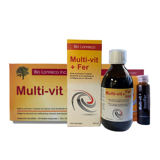 Multi-vit + Fer Iron 20×10ml Bio Lonreco