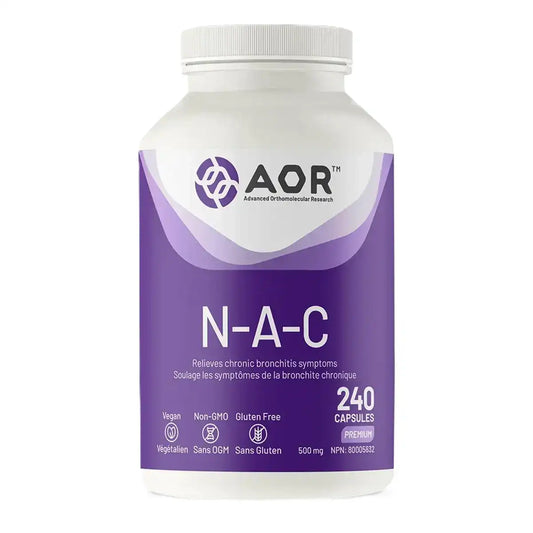 AOR N-A-C 500mg 240 Capsules
