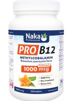 Pro B-12 Methylcobalamin 1,000mcg - 200 Tab