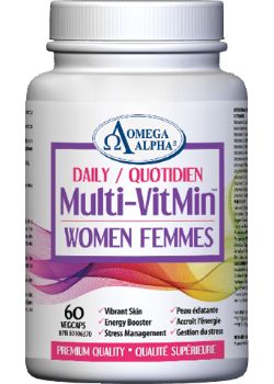 Omega Alpha Daily Multi-VitMin Women - 60 V-Caps