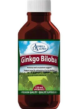 Alpha Omega Ginkgo Biloba 120ml