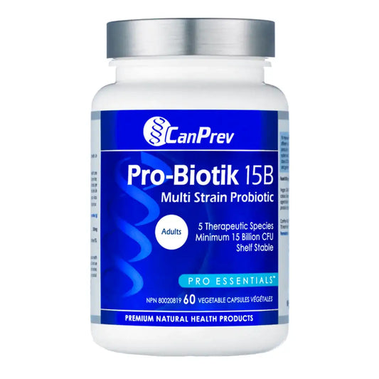 CanPrev Pro-Biotik 15 Billion 60 Veggie Caps