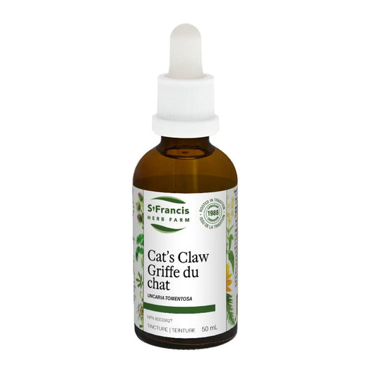 St. Francis Cats Claw 50mL - Vegan and Non-GMO