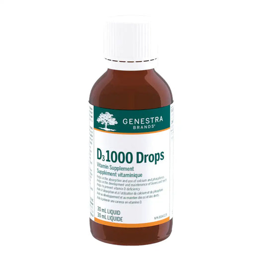 Genestra D3 1000 Drops 30mL