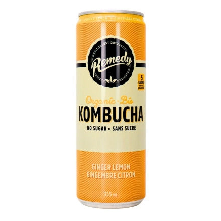 Kombucha Ginger Lemon