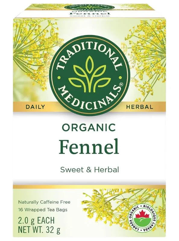 Traditional Medicinals Organic Fennel Teabags 32g