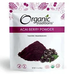 Organic Traditions Acai Berry Powder