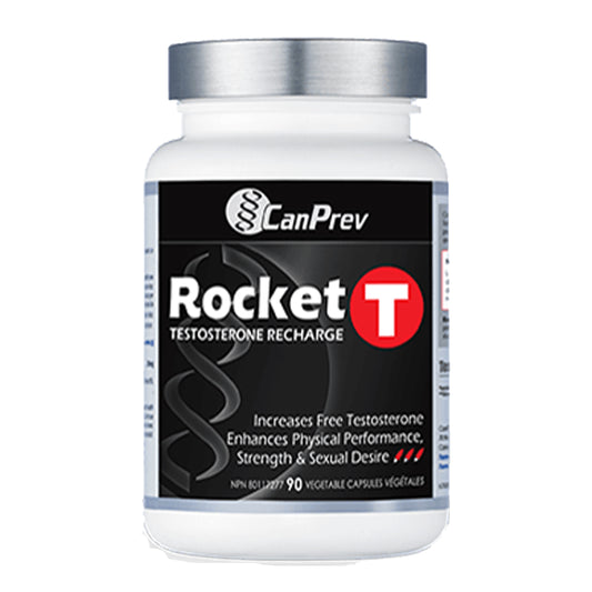 CanPrev Rocket T Testosterone Recharge 90 Veggie Caps