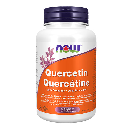 NOW Quercetin w/Bromelain 120vcap