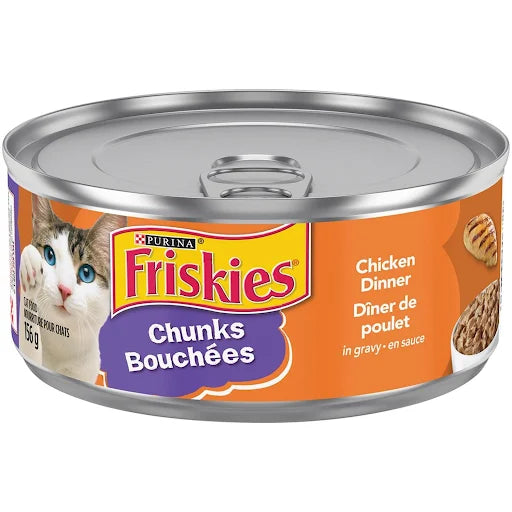 Friskies Chunks Chicken Dinner In Gravy Cat Food [156g]
