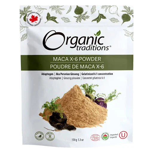 Organic Traditions Maca X-6 Powder 150 g