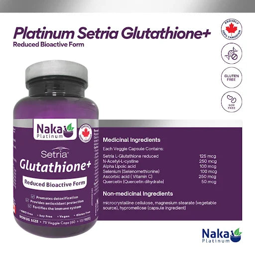 Naka P Glutathione+ SETRIA 75vcps