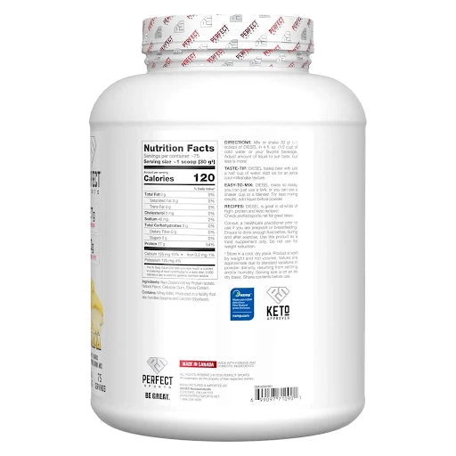 DIESEL®  New Zealand Whey Isolate-Milk Chocolate-2LB