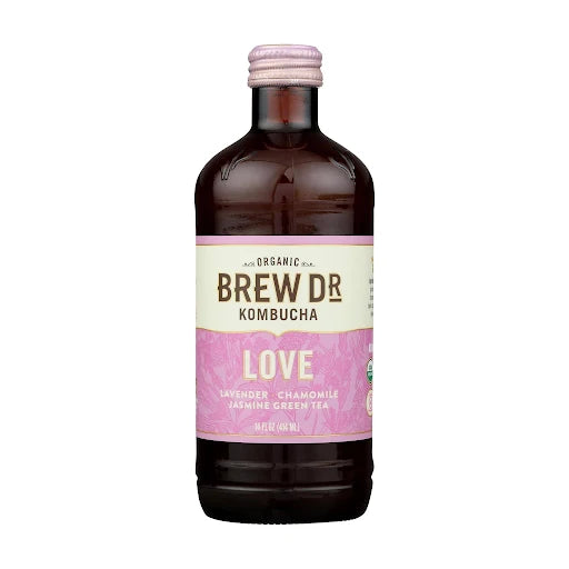 Brew Dr Organic Kombucha - 414mL Love