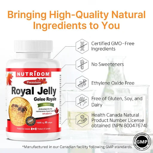 N129 Nutridom Royal Jelly (60 Softgels)