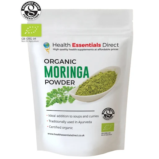 Organic Moringa Oleifera Powder, 200g