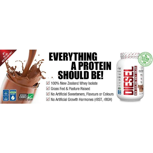 DIESEL®  New Zealand Whey Isolate-Milk Chocolate-2LB