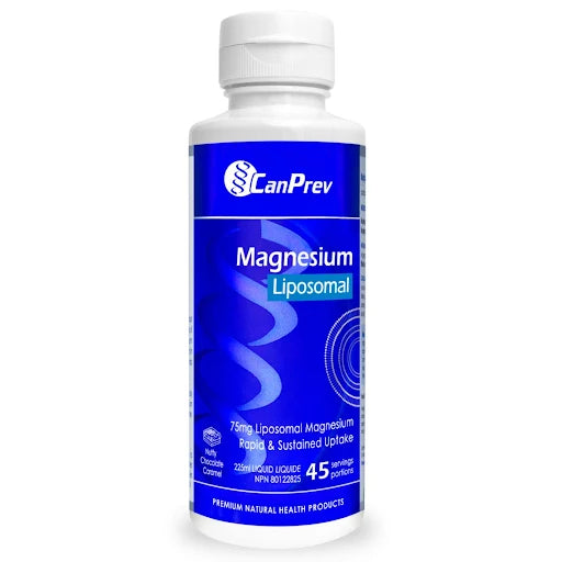 CANPREV Liposomal Magnesium (Nutty Chocolate Caramel - 225 ml)