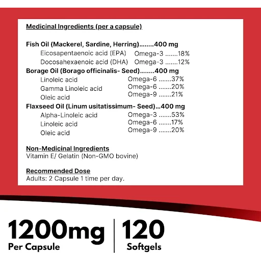 N211 Nutridom Omegav 3 6 9 120cap