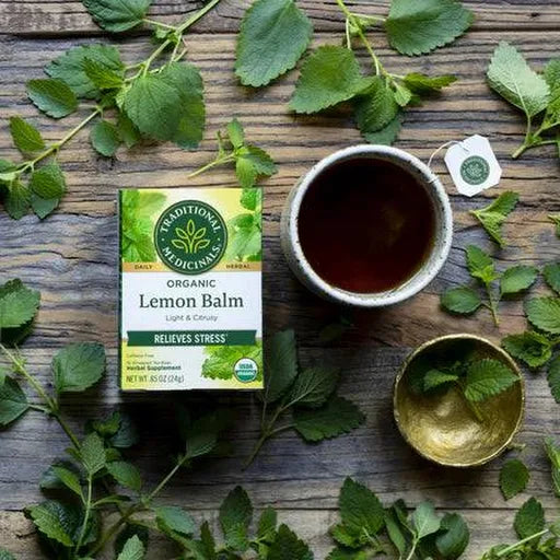 ORG TRAD TRD00752 Org Lemon Balm Tea 16bg