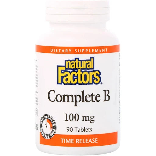Natural Factors B Complete 100mg 90 Tab