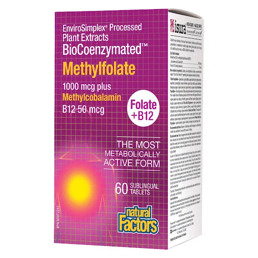 Natural Factors Active B Complex Bio Coenzymated 60 Veggie Caps