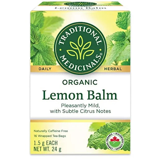 ORG TRAD TRD00752 Org Lemon Balm Tea 16bg