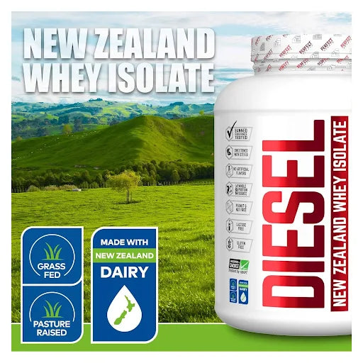 PERFECT New Zealand Whey Protein Isolate Banana 5lb