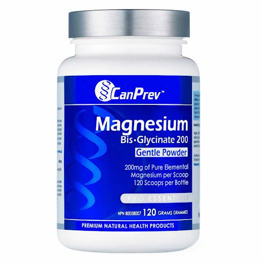 CanPrev Magnesium Bis-Glycinate 200 Gentle 120 Veggie Caps