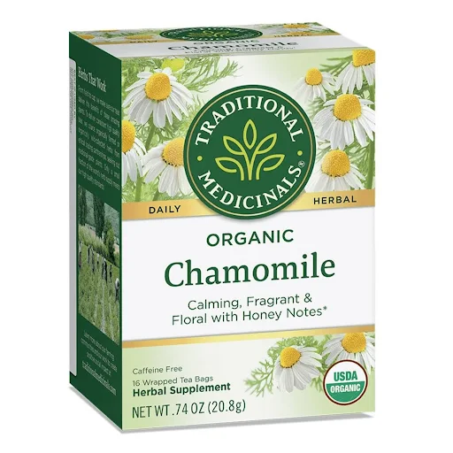 TRADITIONAL MEDICINALS Org Chamomile Tea 16bg