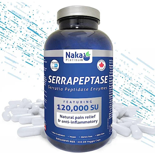 Naka Plat Serrapeptase120k SU 150 DRvcps - VIP