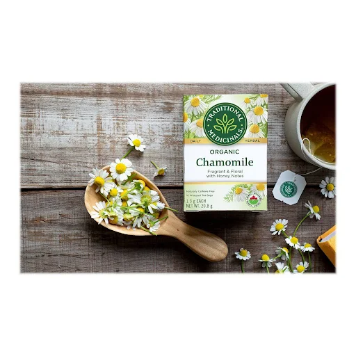 TRADITIONAL MEDICINALS Org Chamomile Tea 16bg