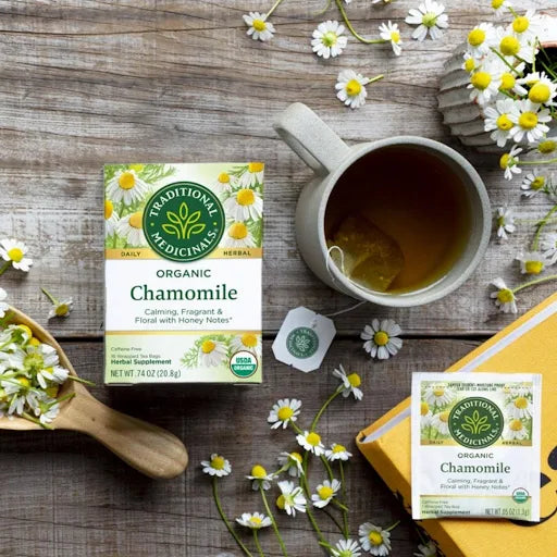 TRADITIONAL MEDICINALS Org Chamomile Tea 16bg